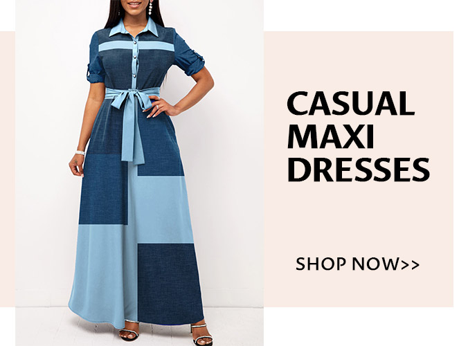 CASUAL MAXI DRESSES SHOP NOW 