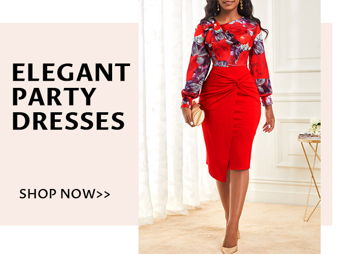 ELEGANT PARTY DRESSES SHOP NOW 