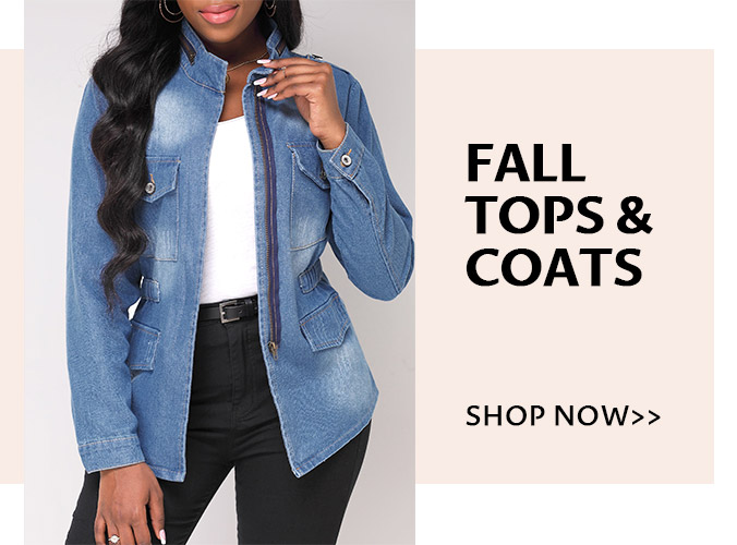 FALL TOPS COATS SHOP NOW 