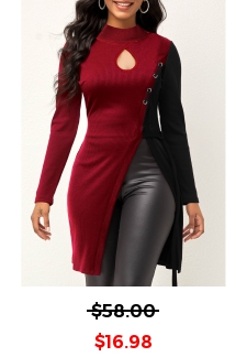 Deep Red Sweatshirt